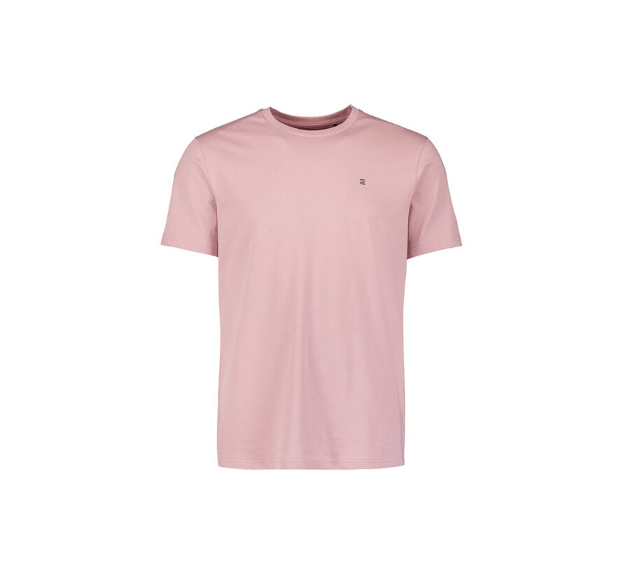 No Excess T-Shirt Crewneck Solid Basic Light Mauve (31340201SN - 146)