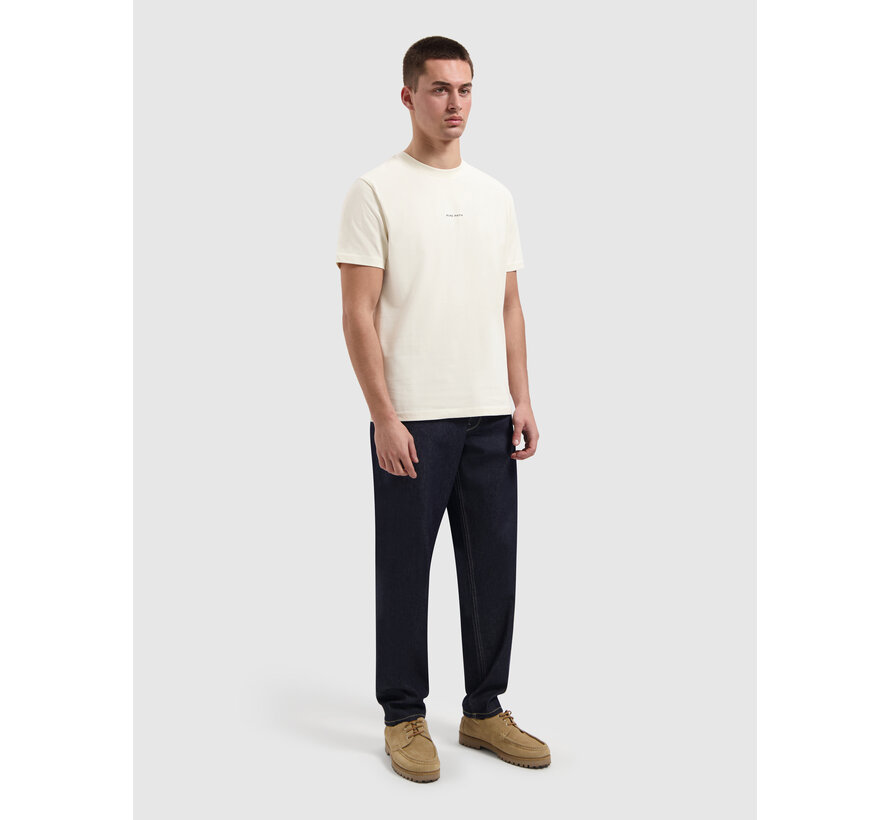 Pure Path T-shirt Family Crest Ecru (26010104 - 54)