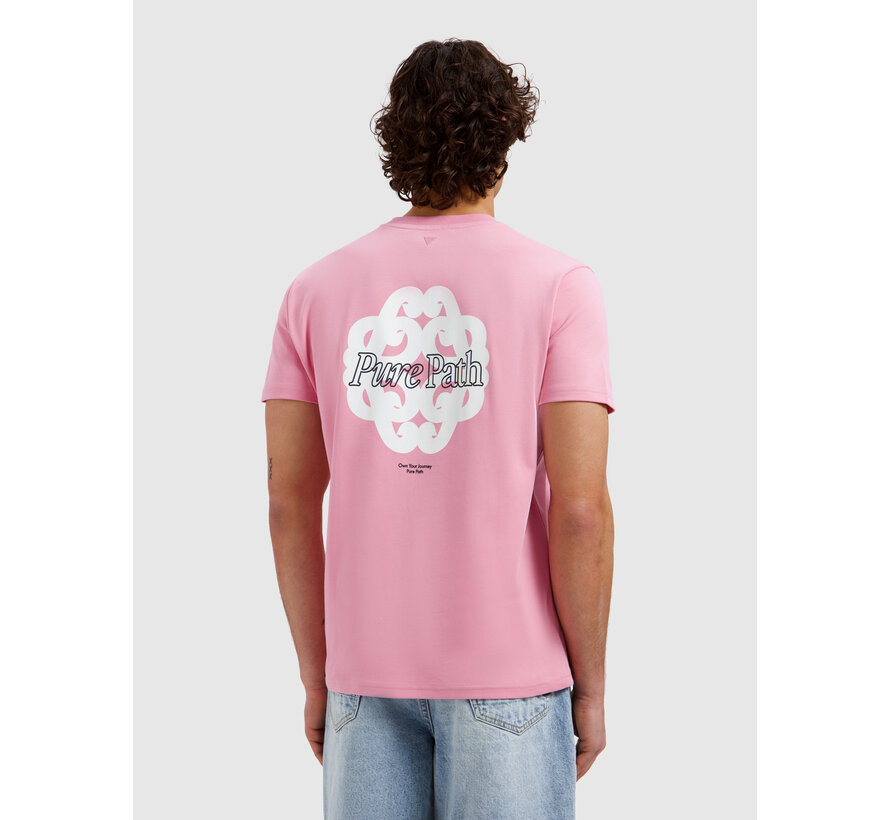 Pure Path T-shirt Bold Emblem Old Pink (26010107 - 20)