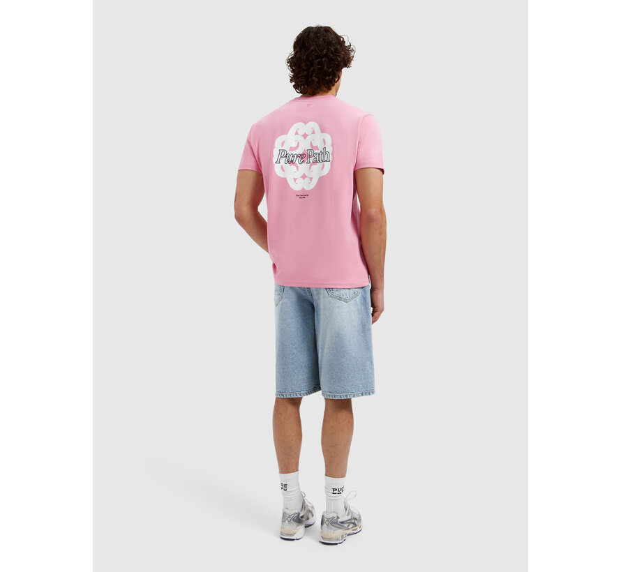 Pure Path T-shirt Bold Emblem Old Pink (26010107 - 20)
