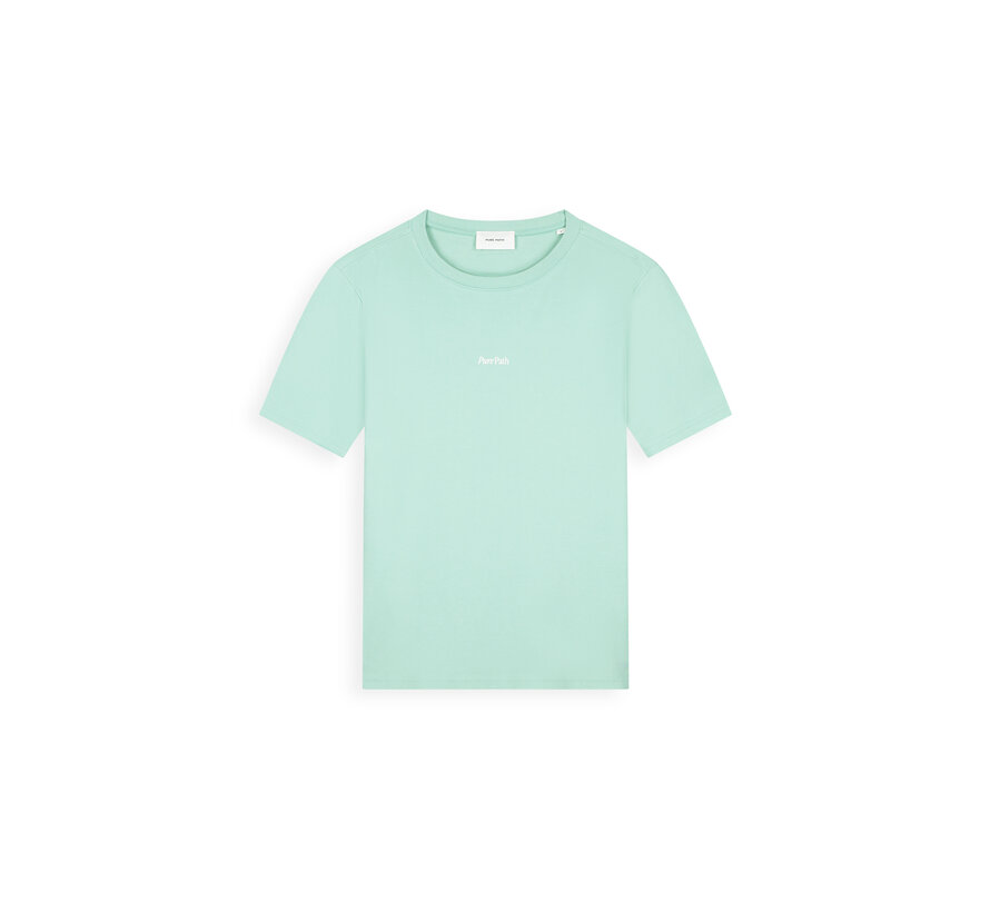 Pure Path T-Shirt Trio Of Flowers Mint (26010116 - 14)