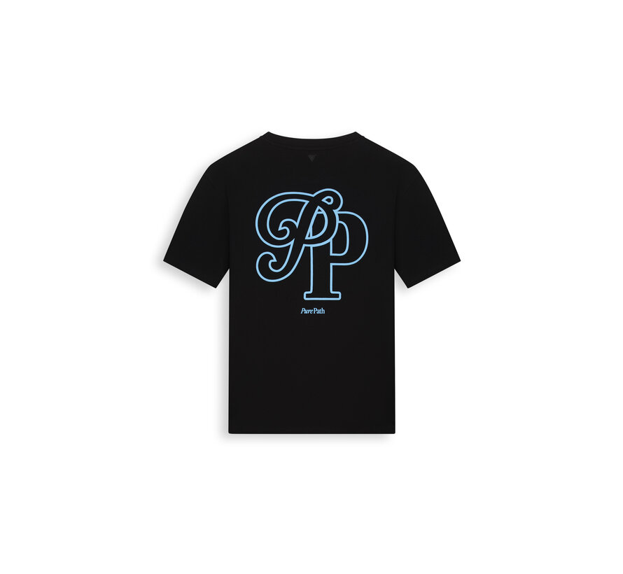 Pure Path T-shirt Initials Black (26010118 - 02)
