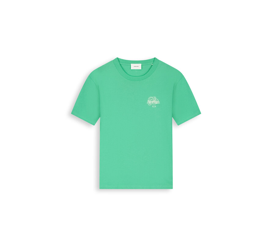 Pure Path T-shirt Initials Emerald (26010118 - 52)