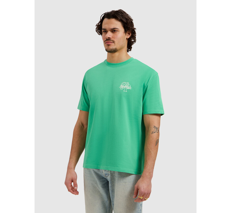 Pure Path T-shirt Initials Emerald (26010118 - 52)