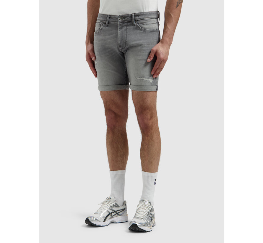 Pure Path Jeans Short The Steve Skinny Fit Mid Grey (W1619)
