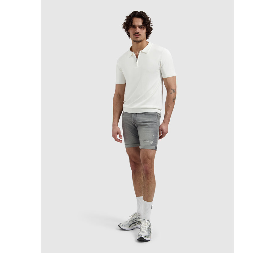 Pure Path Jeans Short The Steve Skinny Fit Mid Grey (W1619)