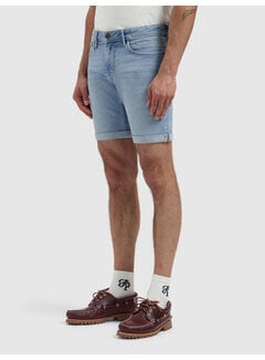 Pure Path Pure Path Jeans Short The Steve Skinny Fit Light Blue (W1616)