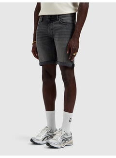 Pure Path Pure Path Jeans Short The Steve Skinny Fit Dark Grey (W1601)