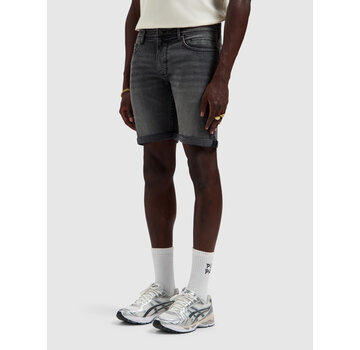Pure Path Pure Path Jeans Short The Steve Skinny Fit Dark Grey (W1601)