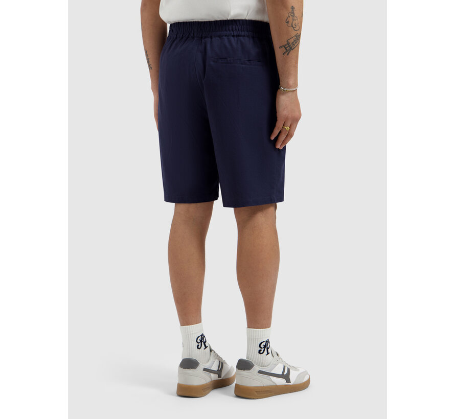 Pure Path Linen Short Dark Navy (26010507 - 57)