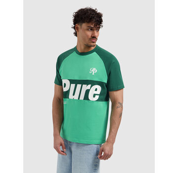 Pure Path Pure Path T-shirt Two-tone Society Emerald (26010131 - 52)