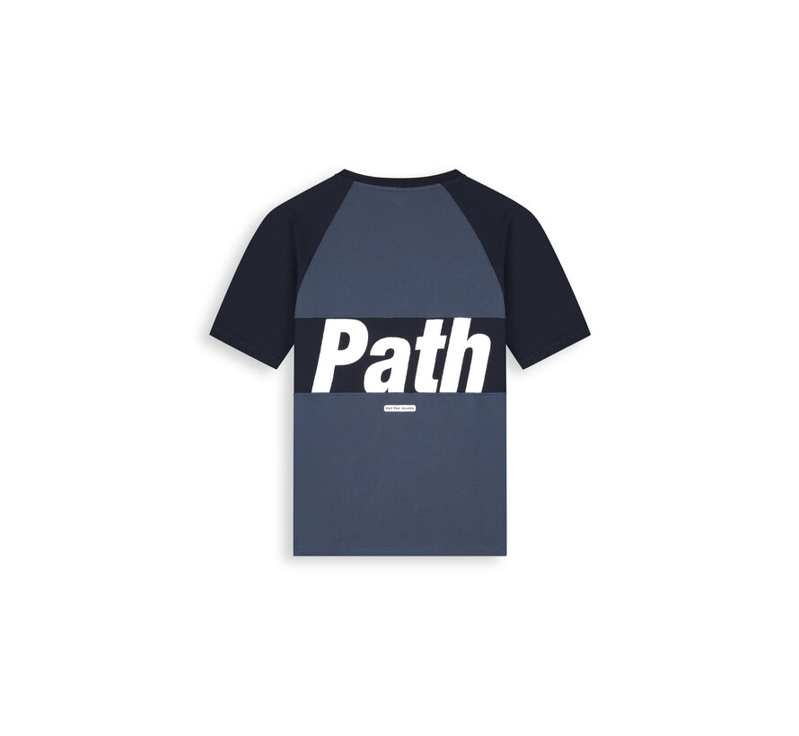 Pure Path T-shirt Two-tone Society Dark Navy (26010131 - 57)