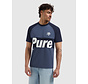 Pure Path T-shirt Two-tone Society Dark Navy (26010131 - 57)