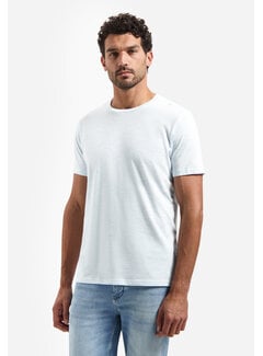 No Excess No Excess T-Shirt Crewneck Striped Sky (31340215SN - 134)