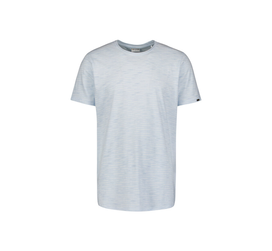 No Excess T-Shirt Crewneck Striped Sky (31340215SN - 134)