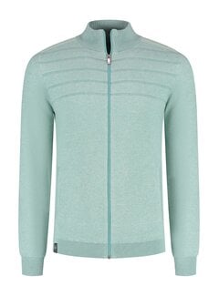 Fellows United Fellows United Vest Cardigan Plated Structure Mint Green (61.1102 - 175)