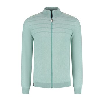 Fellows United Fellows United Vest Cardigan Plated Structure Mint Green (61.1102 - 175)