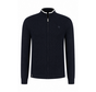 Fellows United Vest Cardigan Structure And Plated Front Navy (61.1106 - 110)