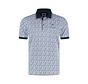 Fellows United Polo Daisy Flower Mid Blue (61.3619 - 116)