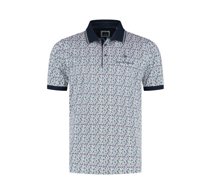 Fellows United Polo Daisy Flower Mint Green (61.3619 - 175)