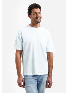 No Excess No Excess T-Shirt Crewneck Solid Heavy Interlock Sky (31340261SN - 134)