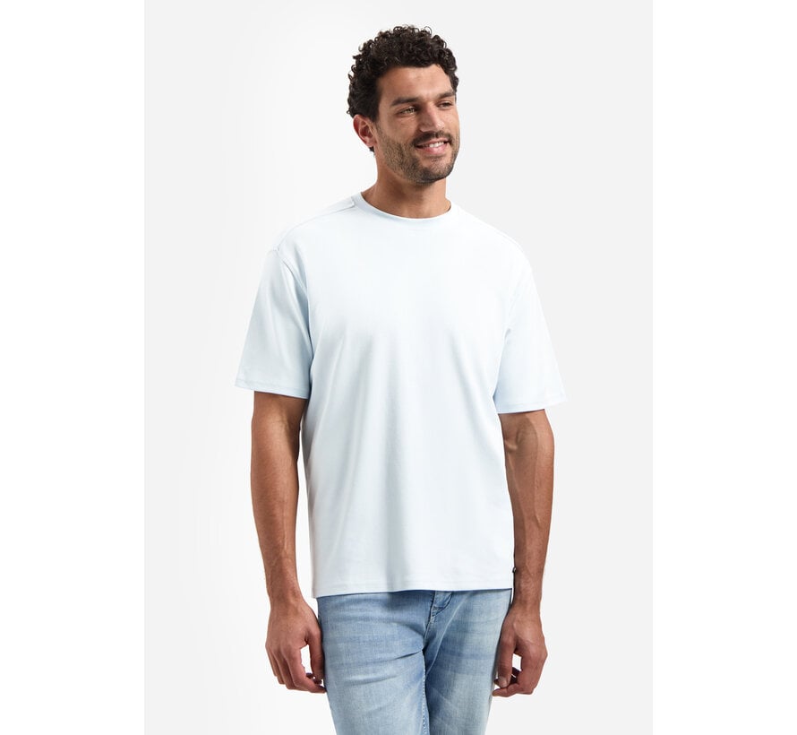 No Excess T-Shirt Crewneck Solid Heavy Interlock Sky (31340261SN - 134)