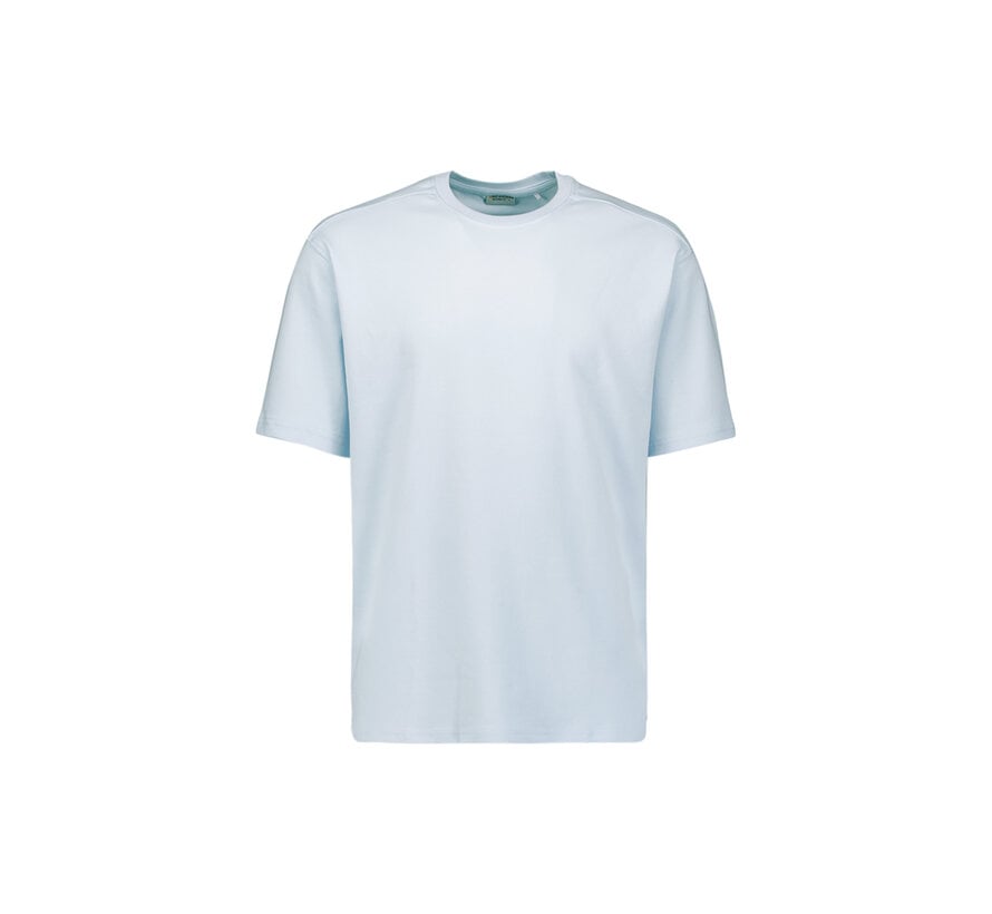 No Excess T-Shirt Crewneck Solid Heavy Interlock Sky (31340261SN - 134)