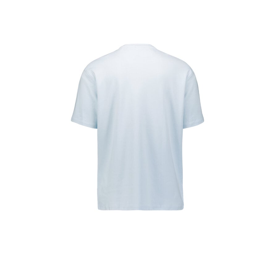 No Excess T-Shirt Crewneck Solid Heavy Interlock Sky (31340261SN - 134)