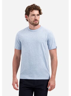 No Excess No Excess T-Shirt Crewneck Melange Blue (31340262 - 030)