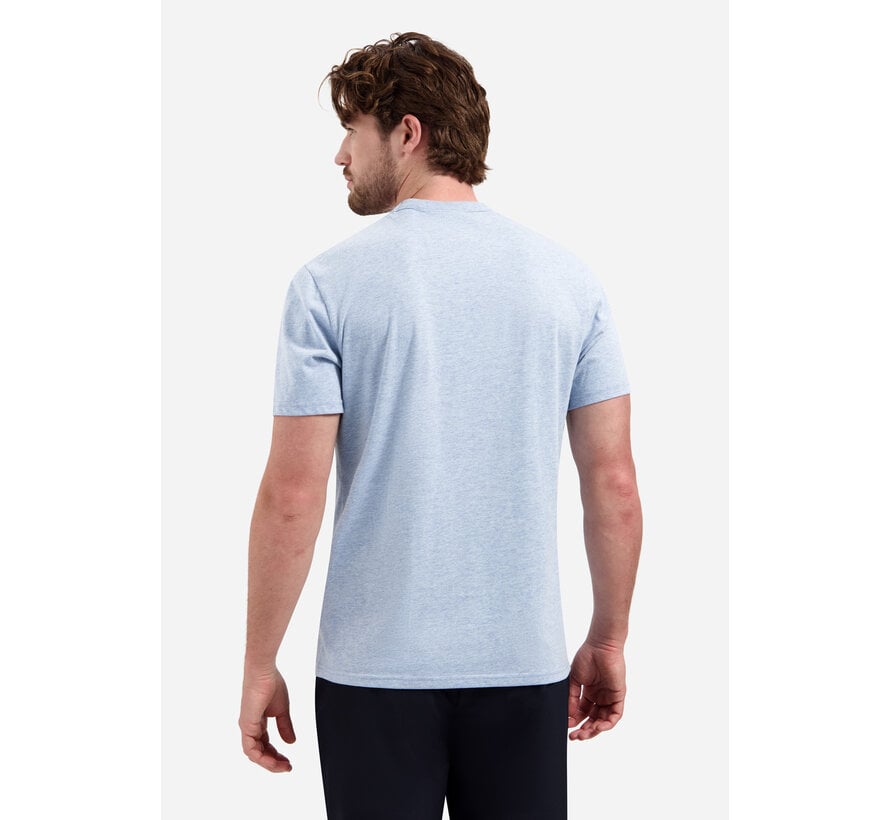 No Excess T-Shirt Crewneck Melange Blue (31340262 - 030)