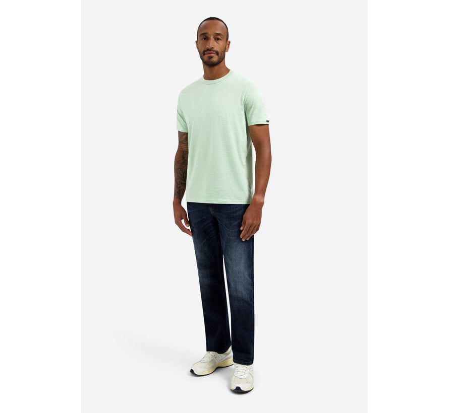 No Excess T-Shirt Crewneck Melange Green (31340262 - 050)