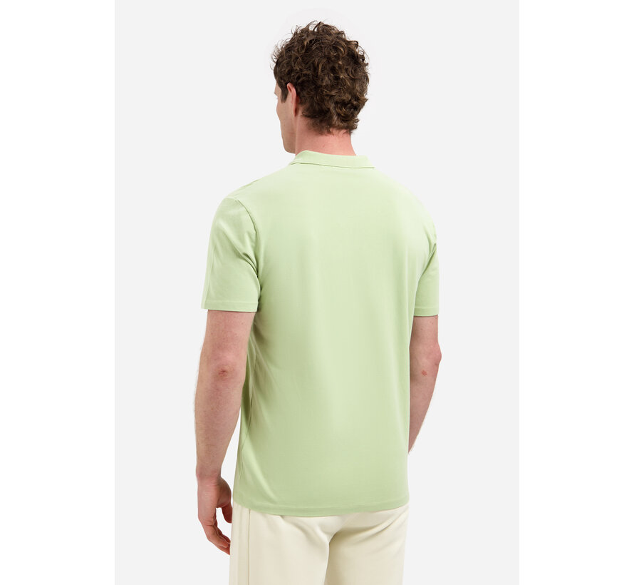 No Excess Polo V-Collar Clean Green (31380306 - 050)