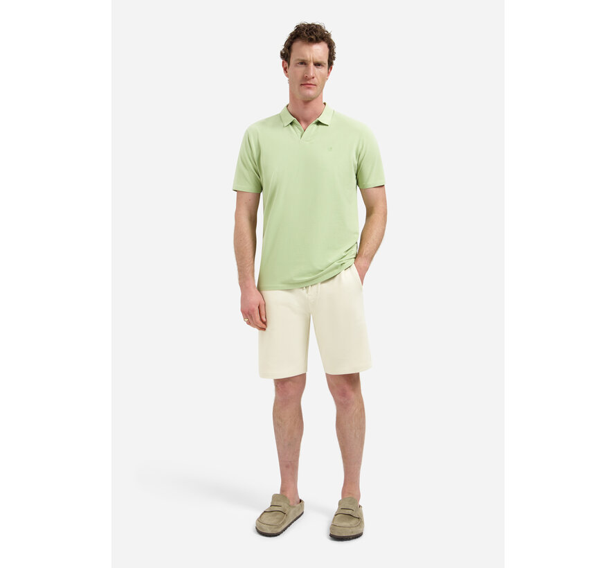 No Excess Polo V-Collar Clean Green (31380306 - 050)