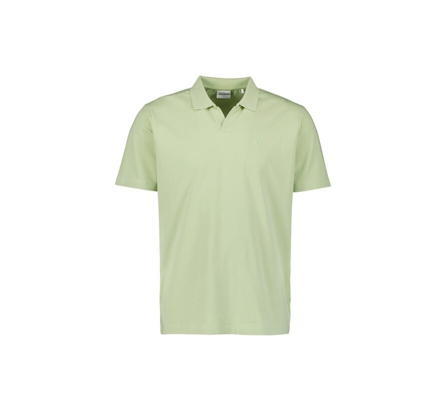 No Excess Polo V-Collar Clean Green (31380306 - 050)