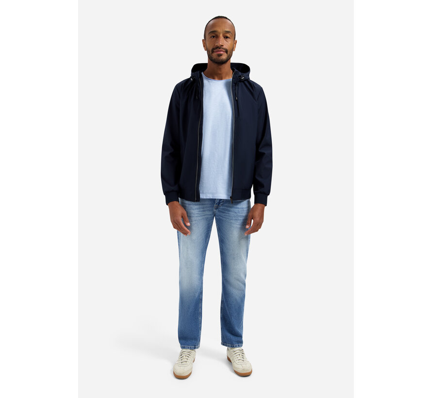 No Excess T-Shirt Crewneck Slub Blue (31360202SN - 030)