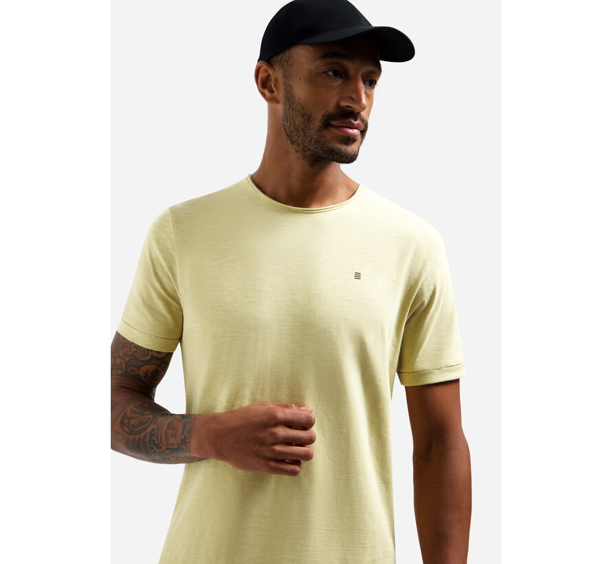No Excess T-Shirt Crewneck Slub Yellow (31360202SN - 070)