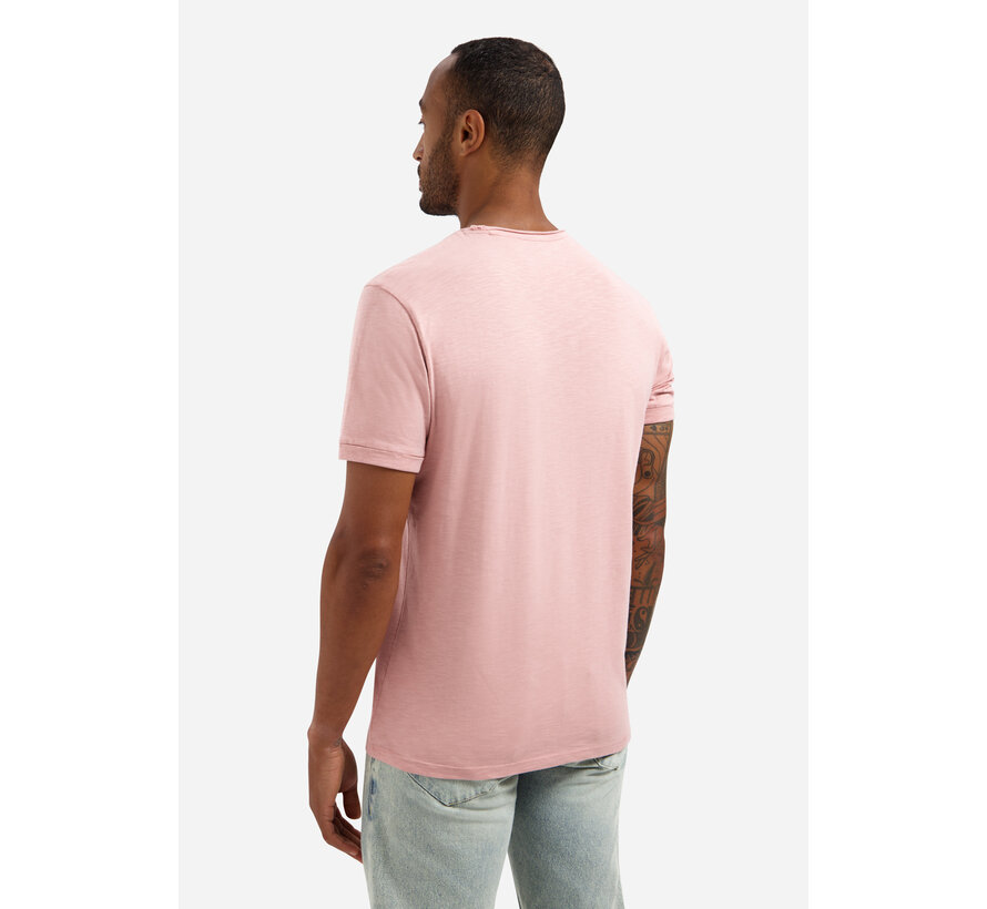 No Excess T-Shirt Crewneck Slub Light Mauve (31360202SN - 346)