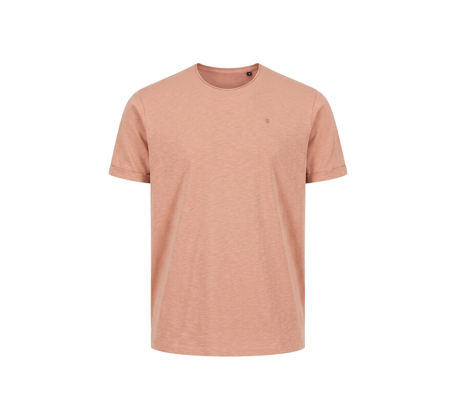 No Excess T-Shirt Crewneck Slub Light Mauve (31360202SN - 346)