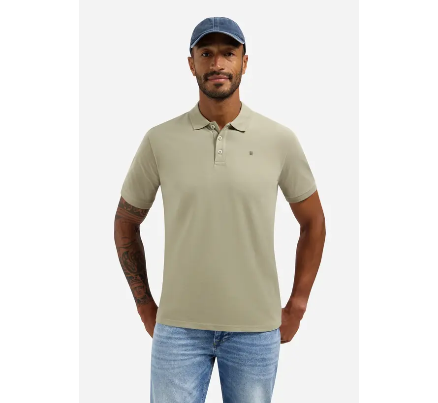 No Excess Polo Short Sleeve Basic Taupe (31390260 - 044)