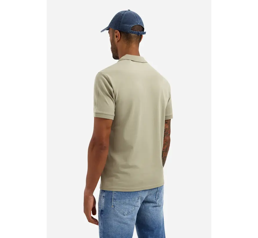 No Excess Polo Short Sleeve Basic Taupe (31390260 - 044)