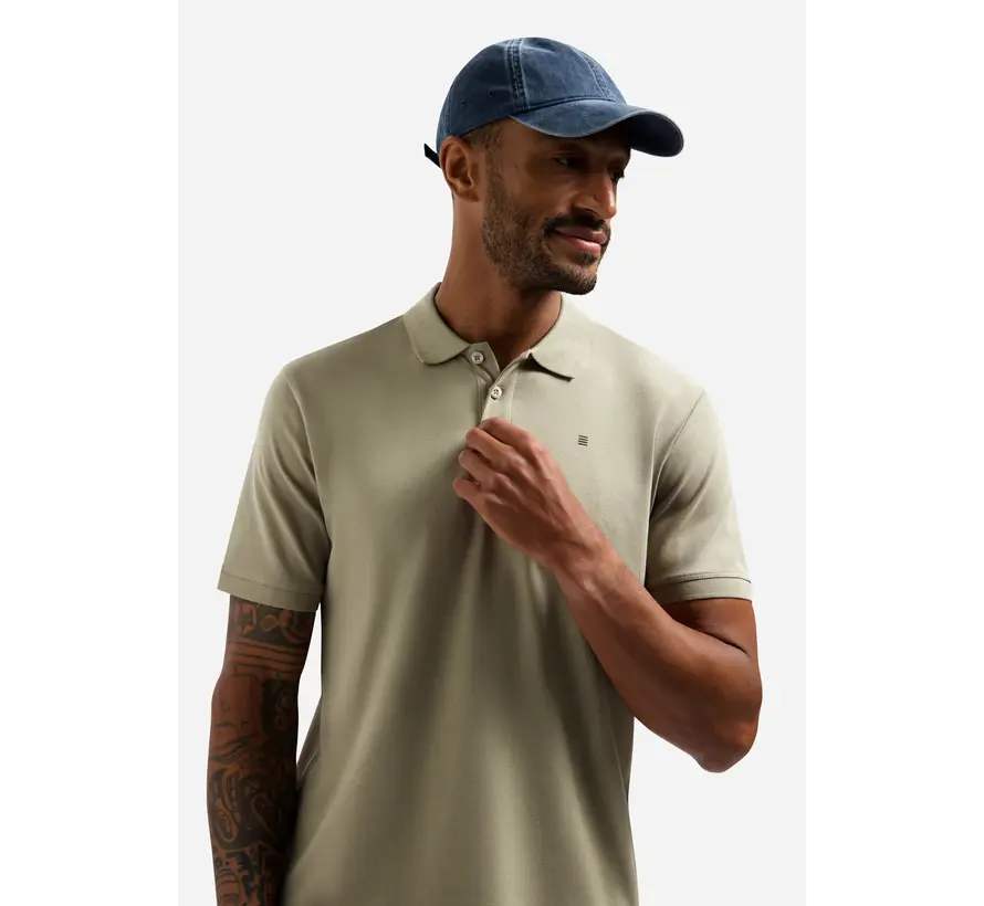 No Excess Polo Short Sleeve Basic Taupe (31390260 - 044)