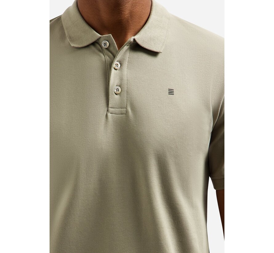 No Excess Polo Short Sleeve Basic Taupe (31390260 - 044)