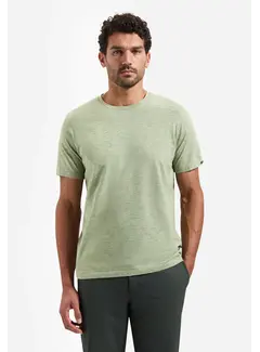 No Excess No Excess T-Shirt Crewneck Space Dyed Stripe Green (31350307 - 050)