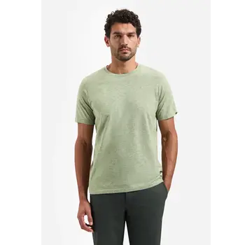 No Excess No Excess T-Shirt Crewneck Space Dyed Stripe Green (31350307 - 050)