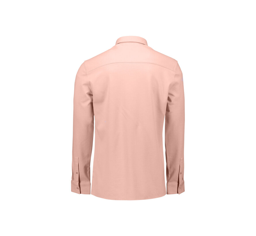 No Excess Shirt Jersey Melange Stretch Light Mauve (31410180SN - 346)