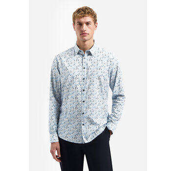 No Excess No Excess Shirt Allover Printed Blue (31430114 - 030)