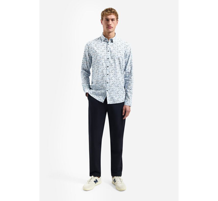 No Excess Shirt Allover Printed Blue (31430114 - 030)