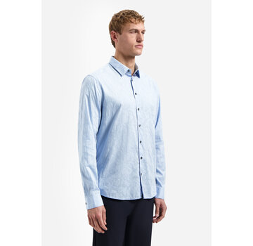 No Excess No Excess Shirt Allover Jacquard Blue (31430147 - 030)
