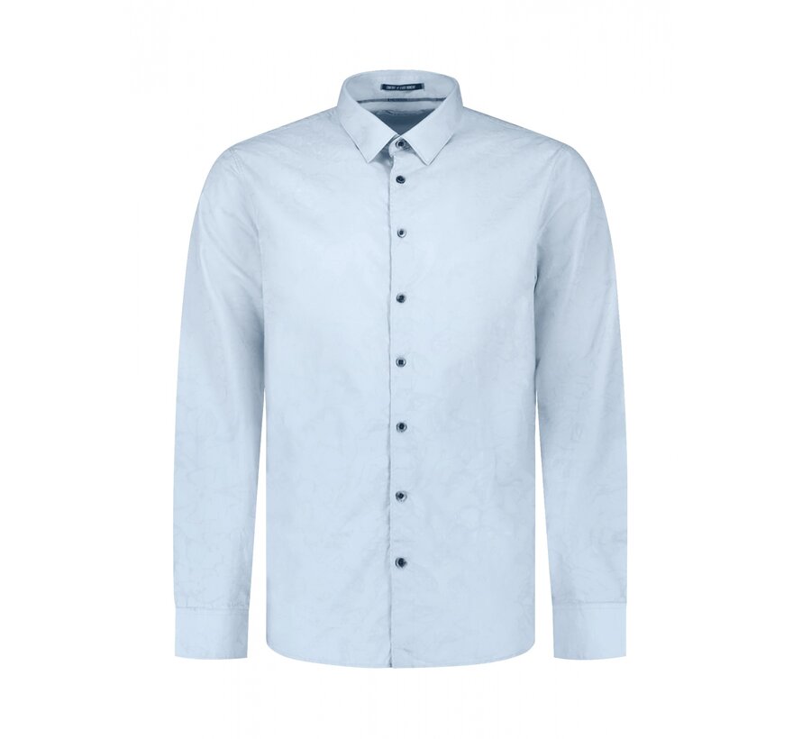 No Excess Shirt Allover Jacquard Blue (31430147 - 030)