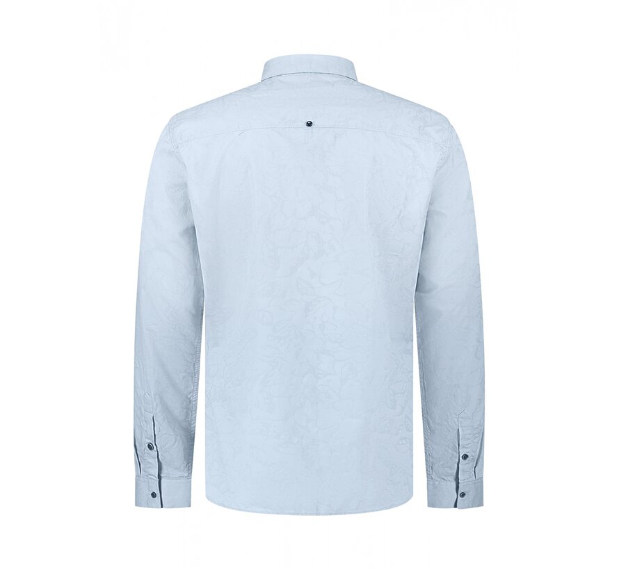 No Excess Shirt Allover Jacquard Blue (31430147 - 030)